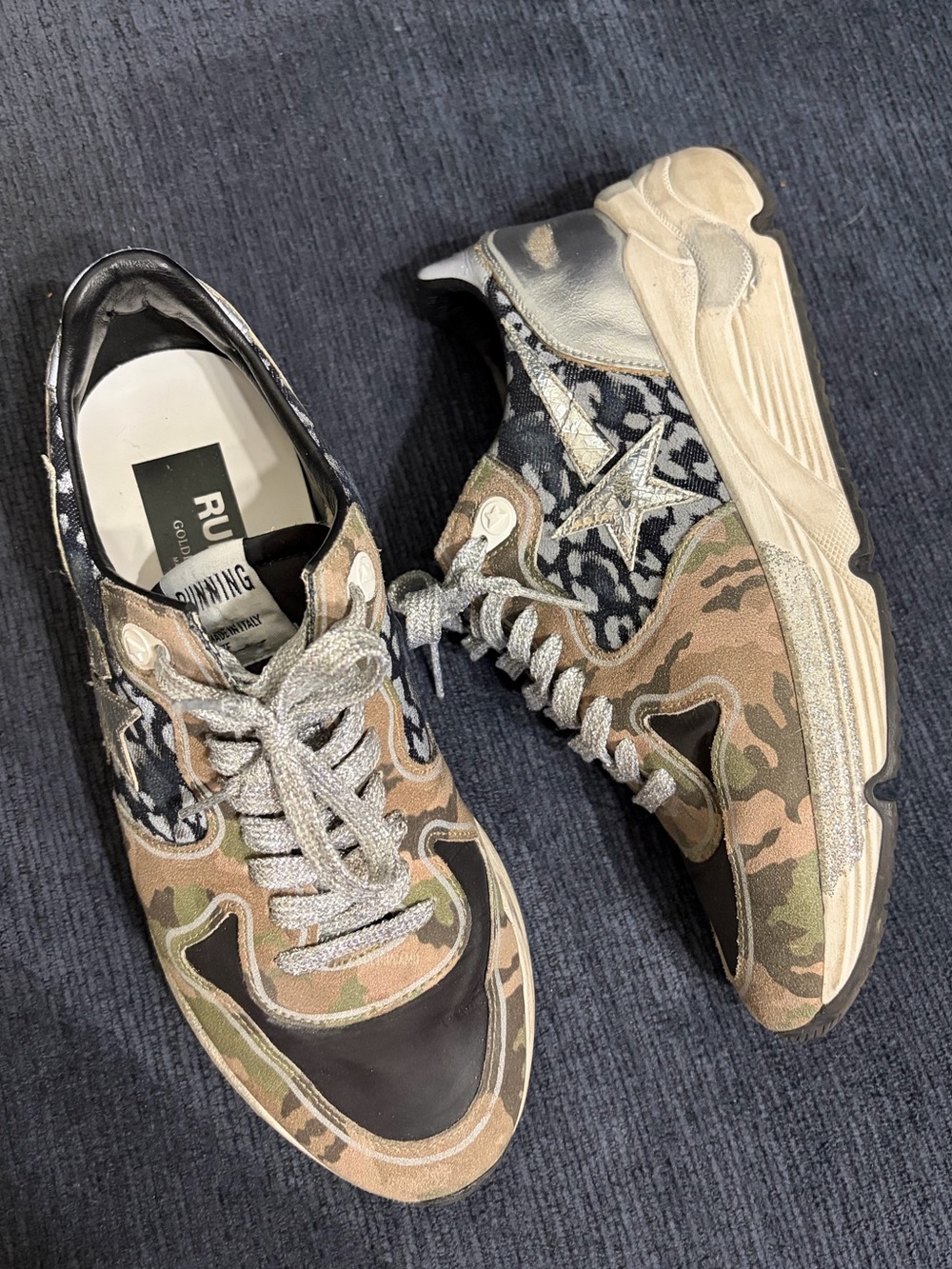 Golden Goose Running Sole Size 38